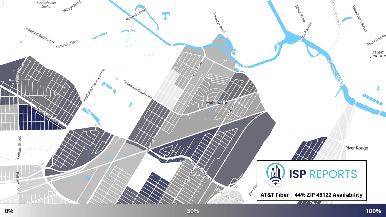 48122, MI map of internet availability