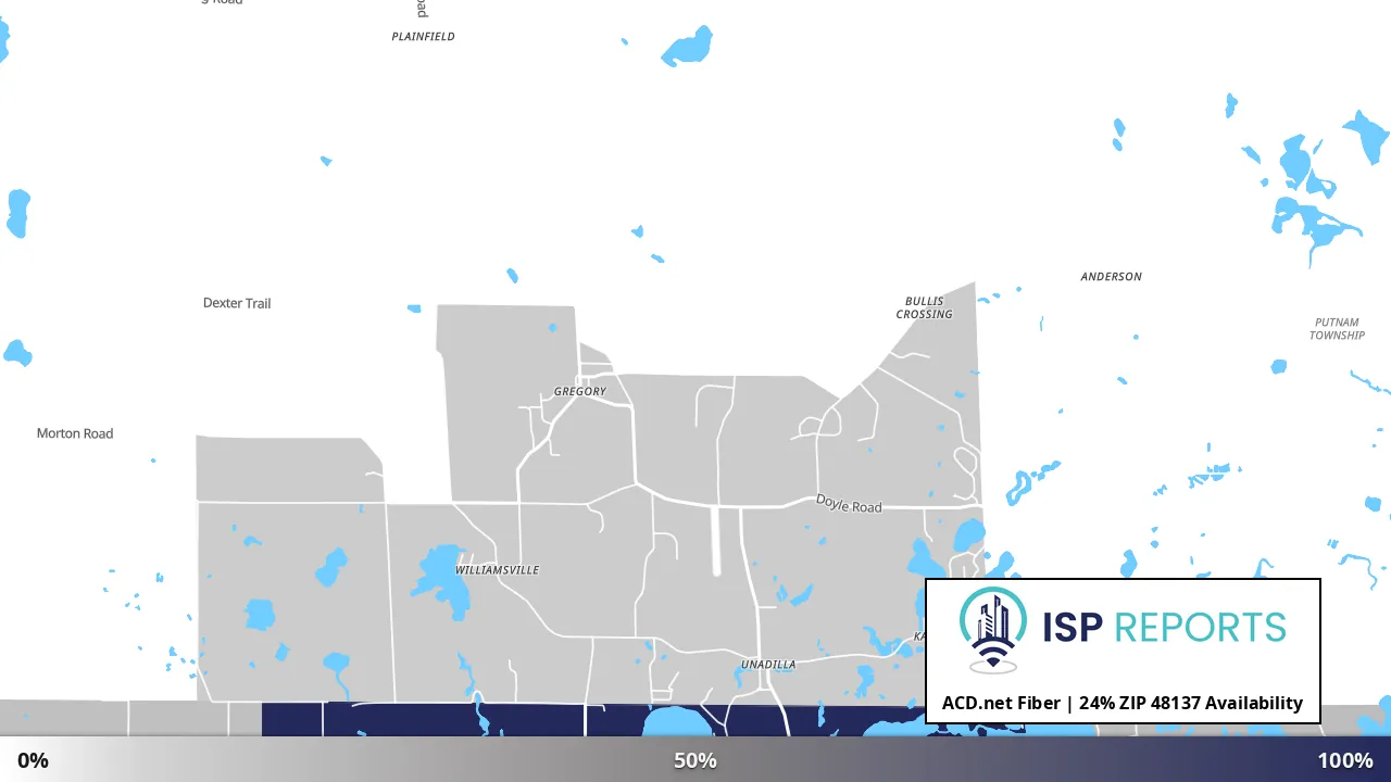 48137, MI map of internet availability