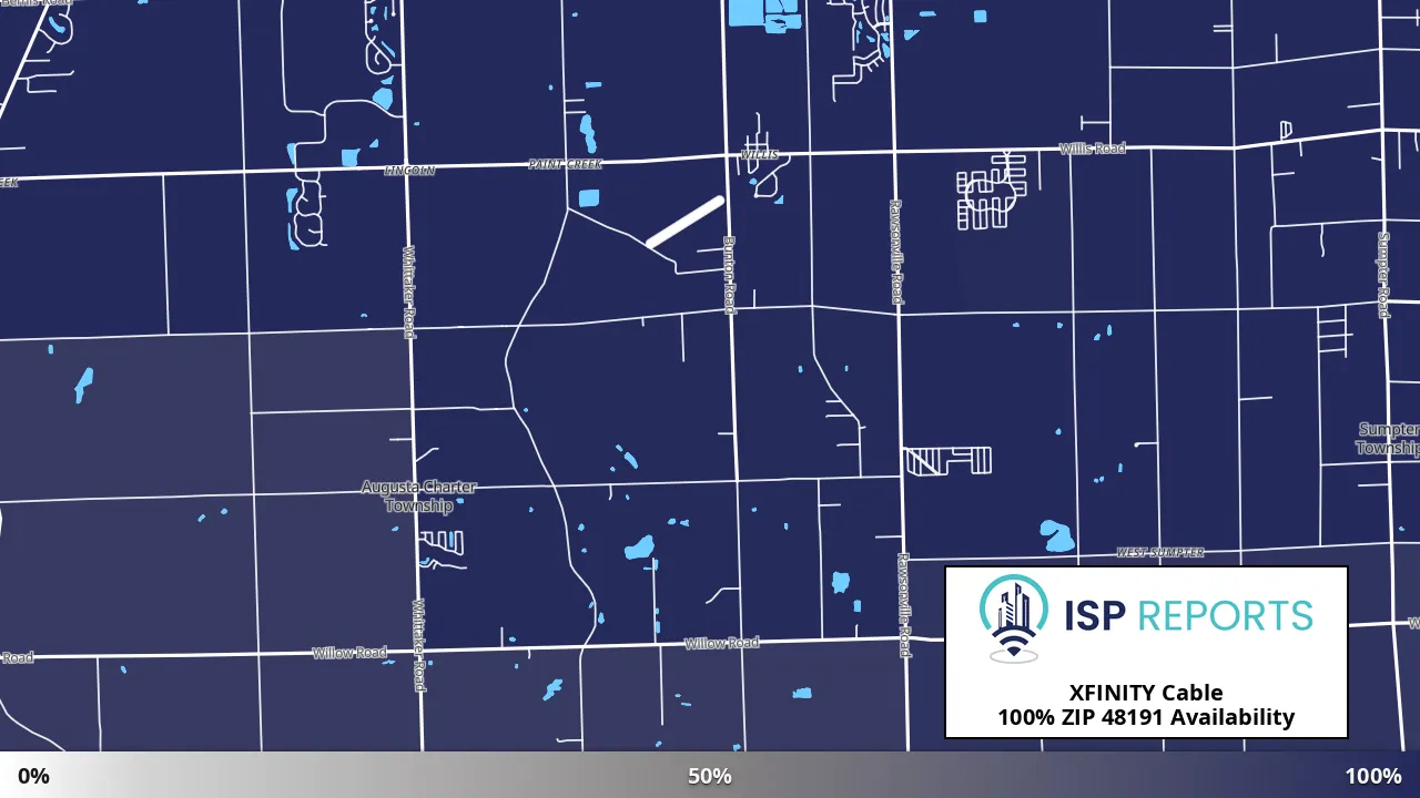 48191, MI map of internet availability