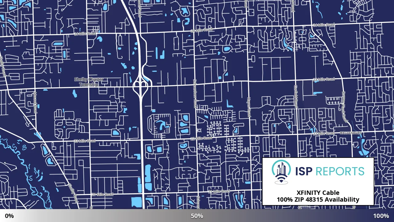 48315, MI map of internet availability