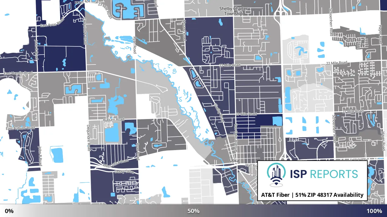 48317, MI map of internet availability