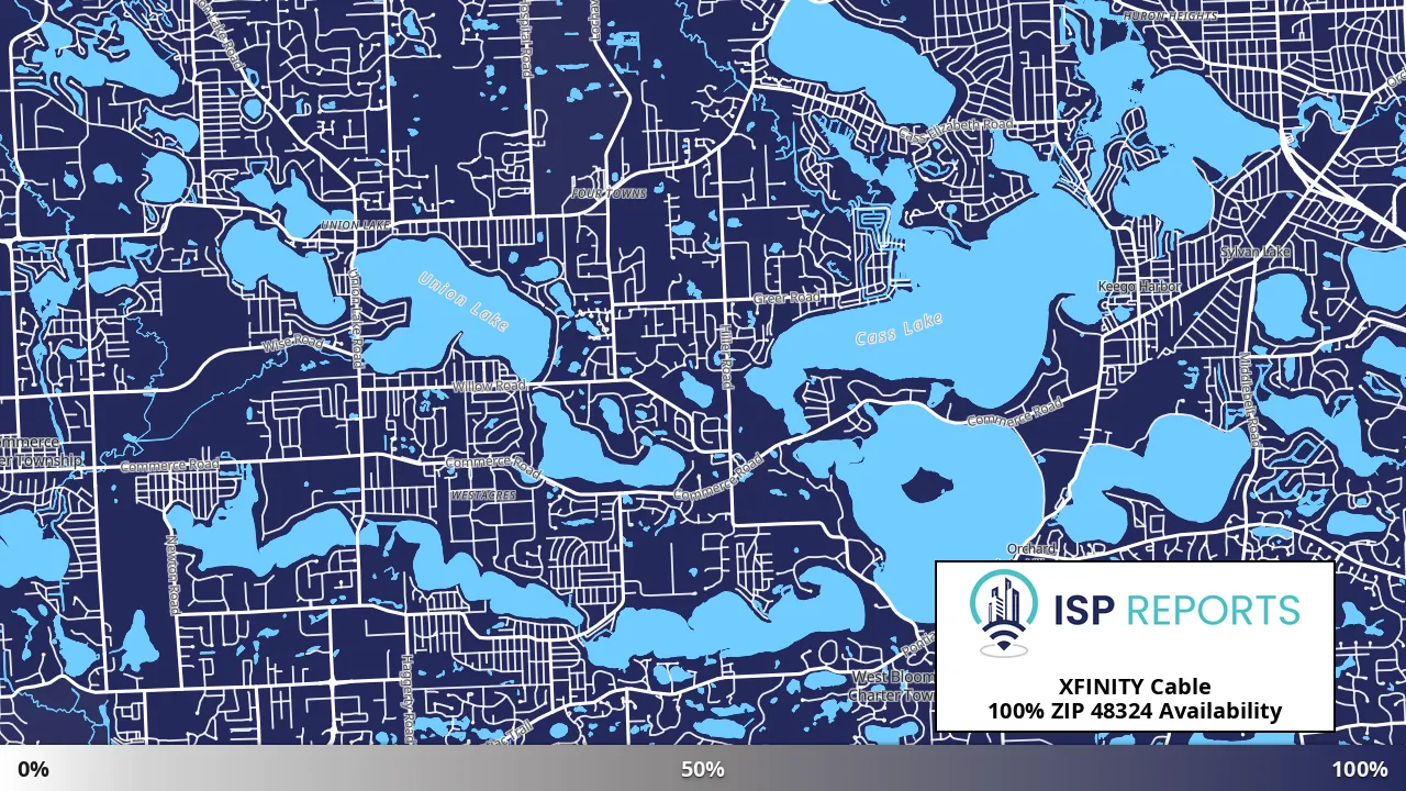 48324, MI map of internet availability