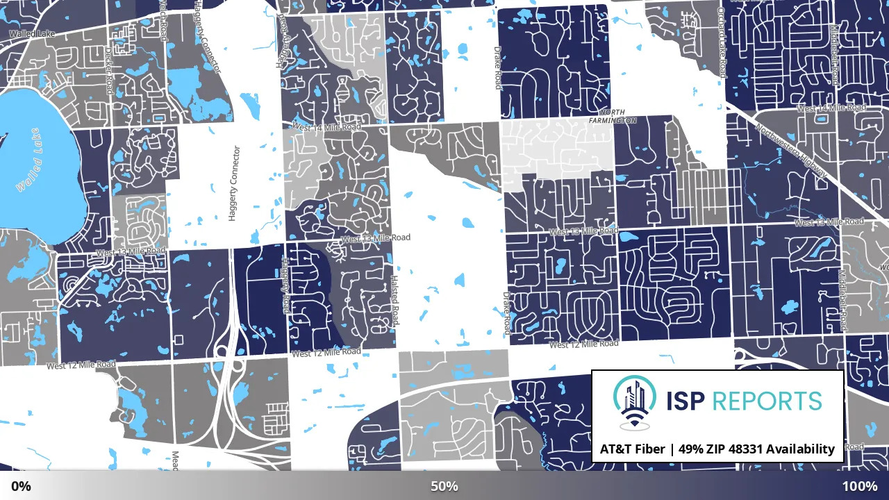 48331, MI map of internet availability