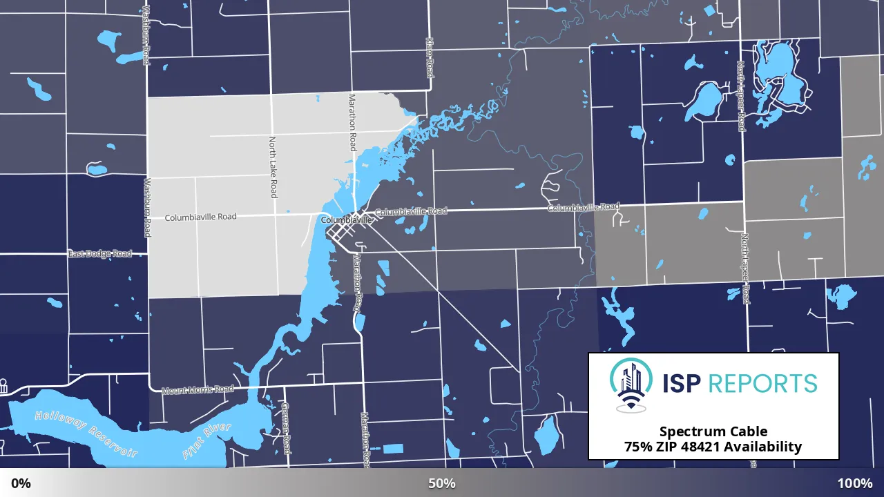48421, MI map of internet availability