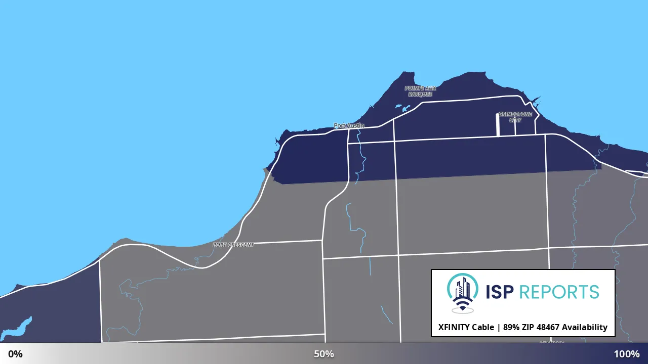 48467, MI map of internet availability