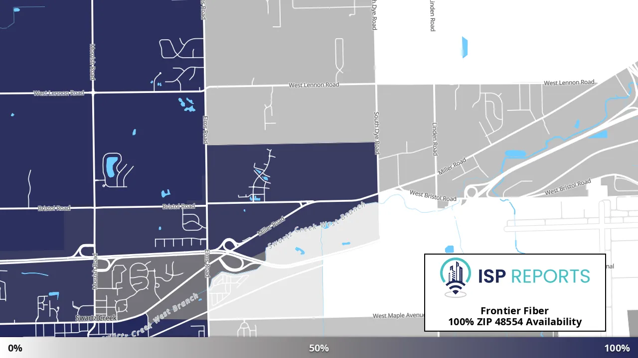 48554, MI map of internet availability