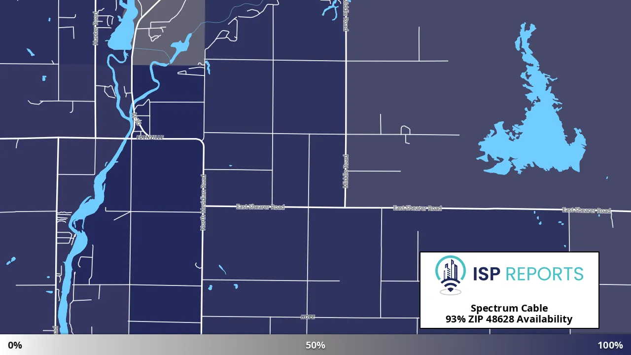 48628, MI map of internet availability