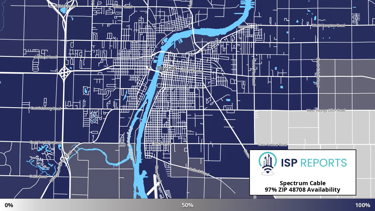 48708, MI map of internet availability