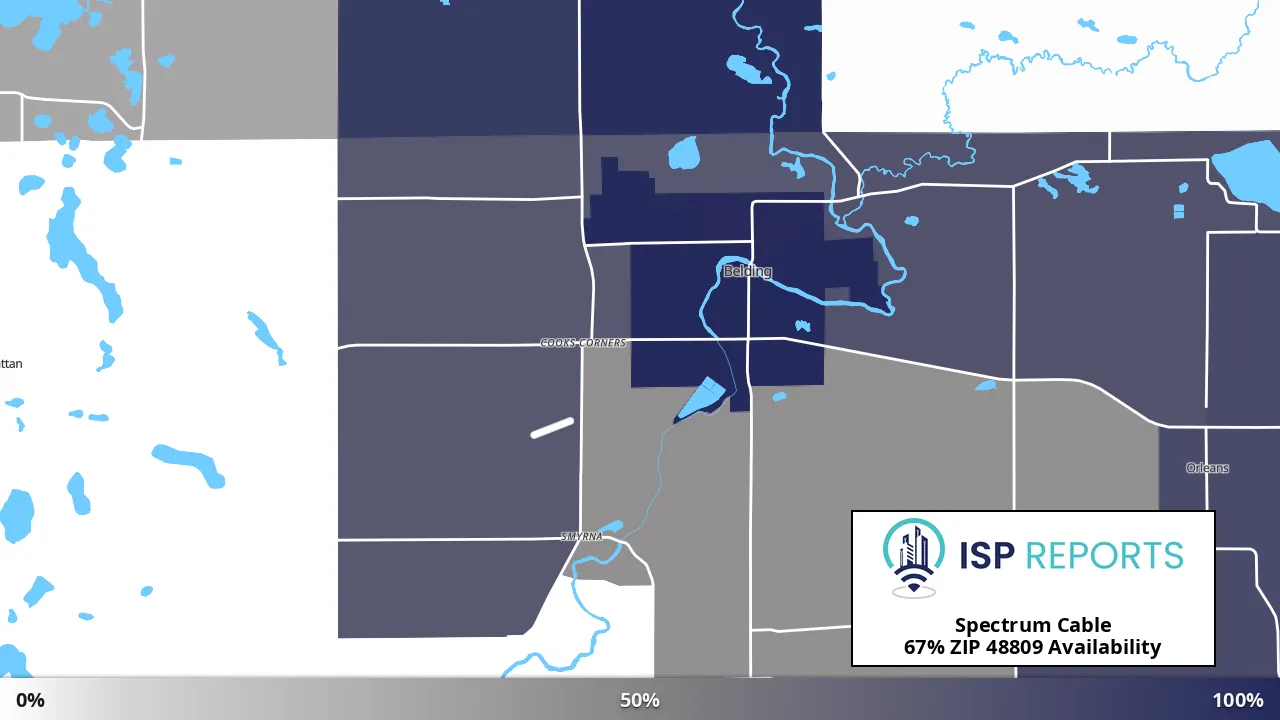48809, MI map of internet availability