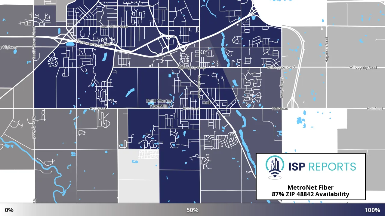 48842, MI map of internet availability