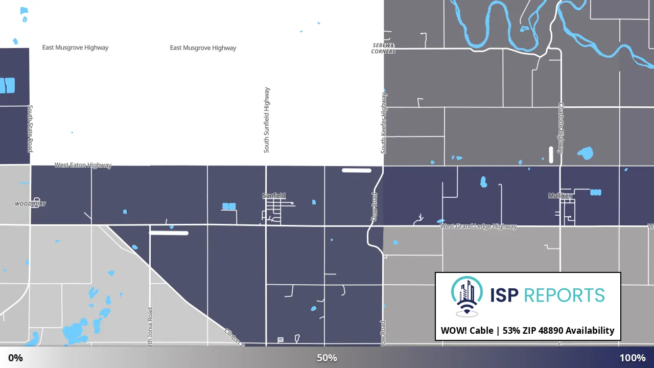 48890, MI map of internet availability