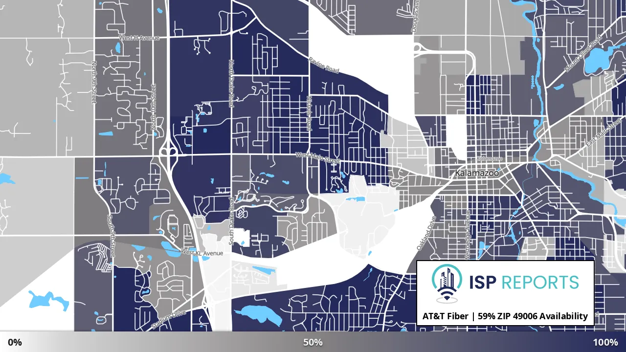49006, MI map of internet availability