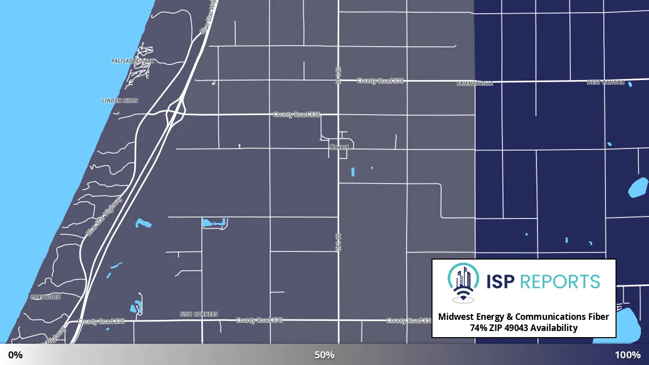 49043, MI map of internet availability