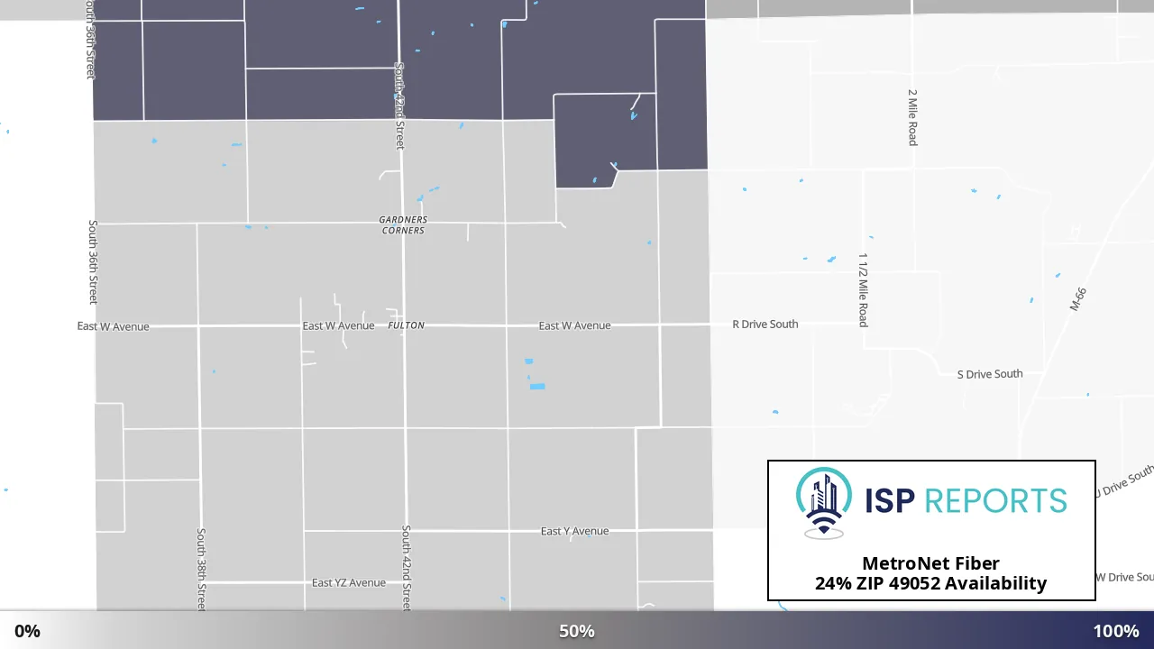 49052, MI map of internet availability