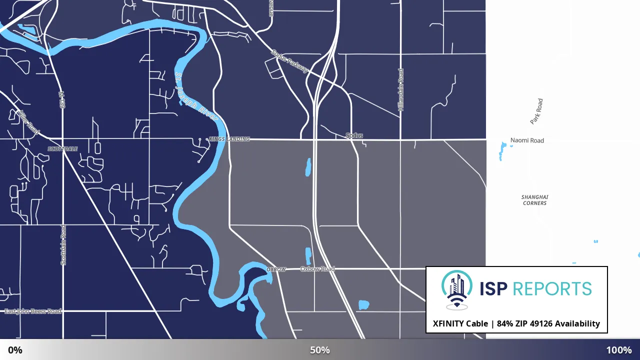 49126, MI map of internet availability