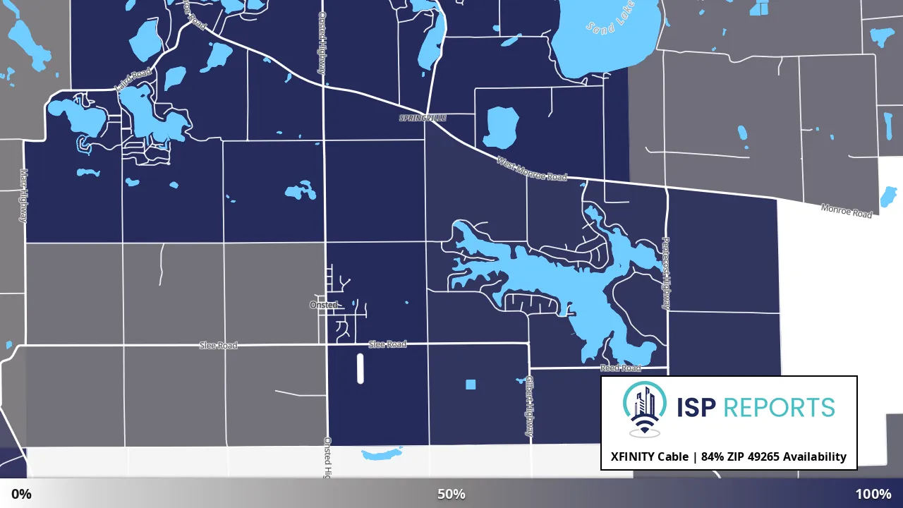 49265, MI map of internet availability