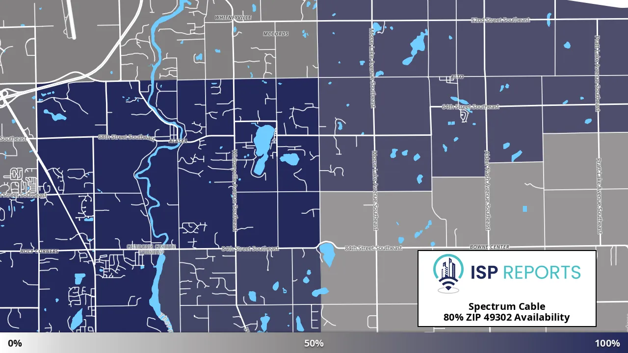 49302, MI map of internet availability