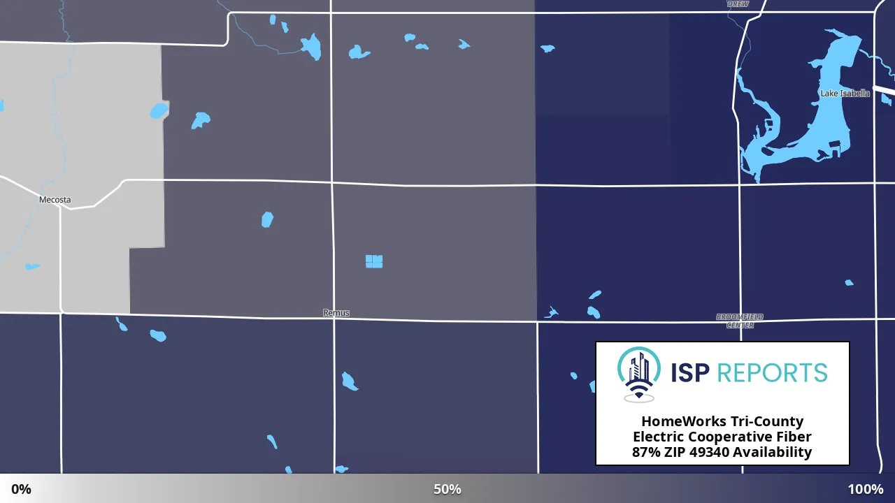 49340, MI map of internet availability