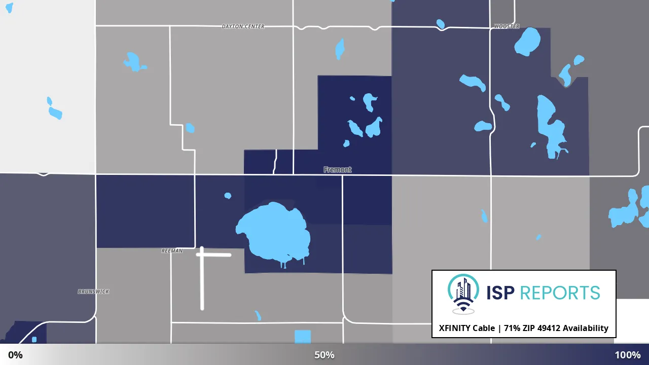 49412, MI map of internet availability