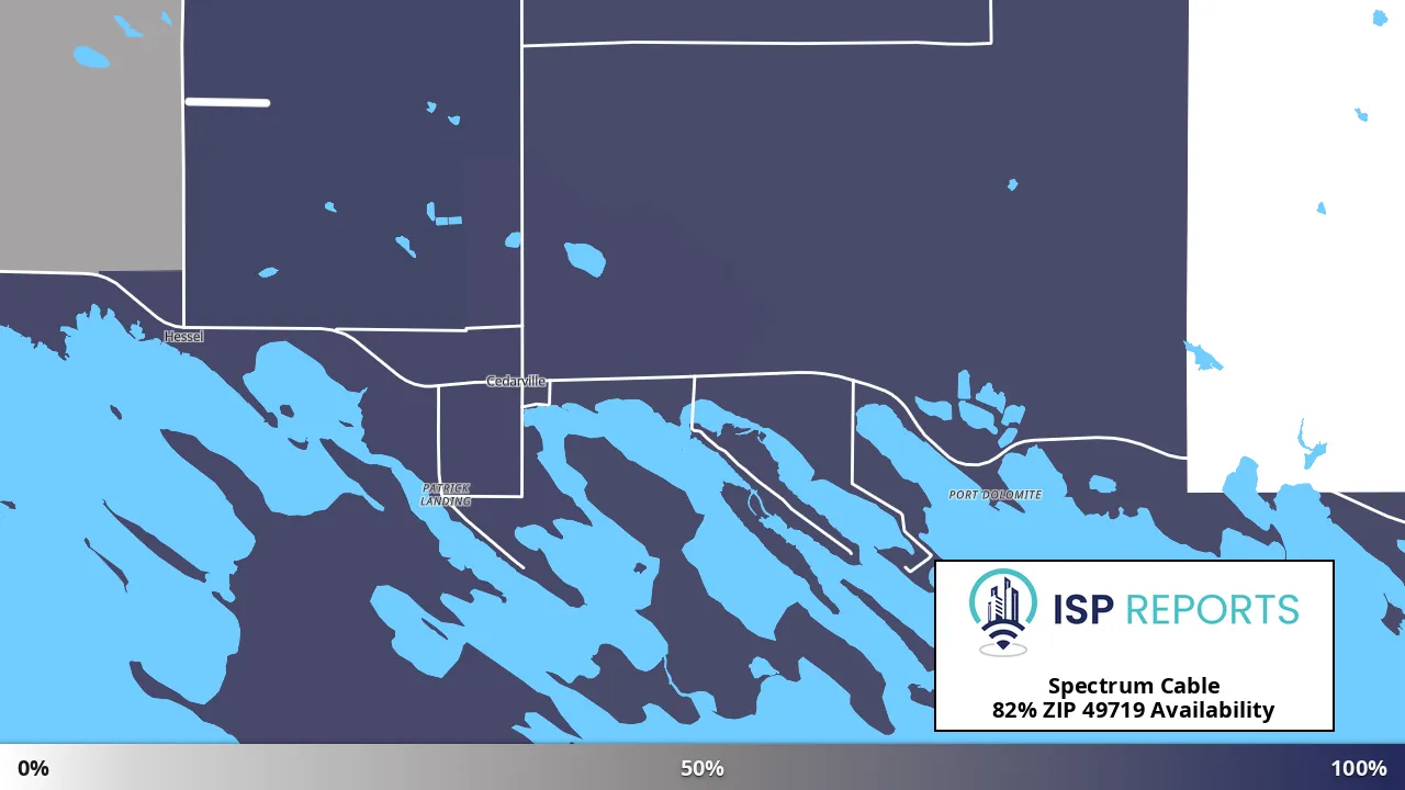 49719, MI map of internet availability
