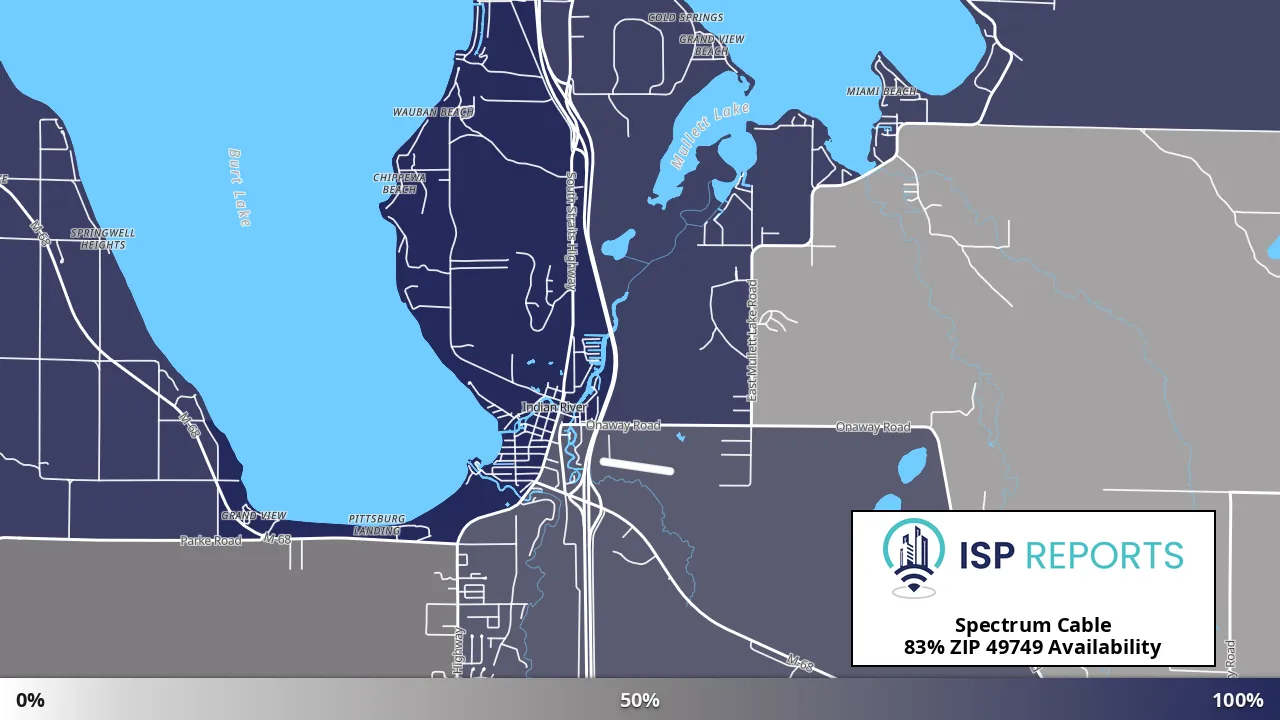 49749, MI map of internet availability