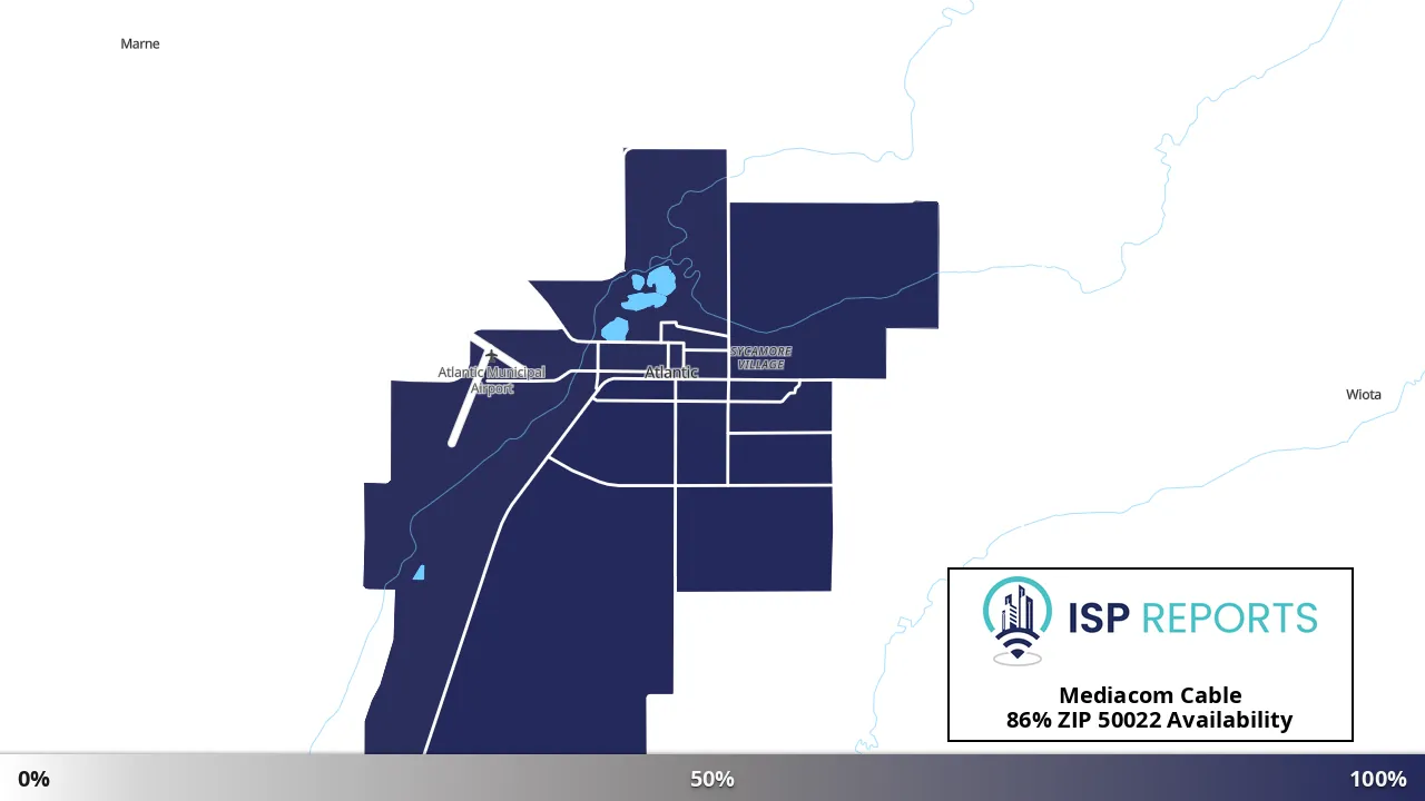 50022, IA map of internet availability