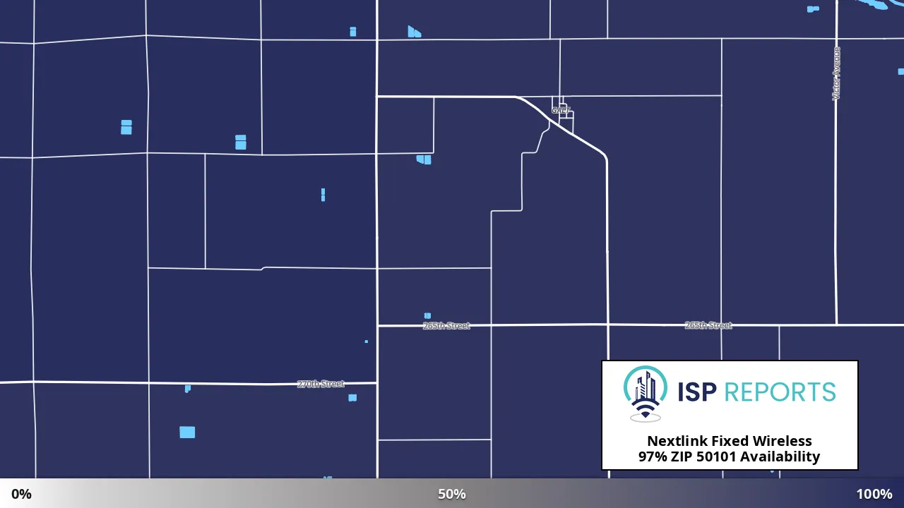 50101, IA map of internet availability