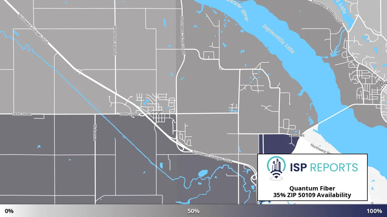 50109, IA map of internet availability