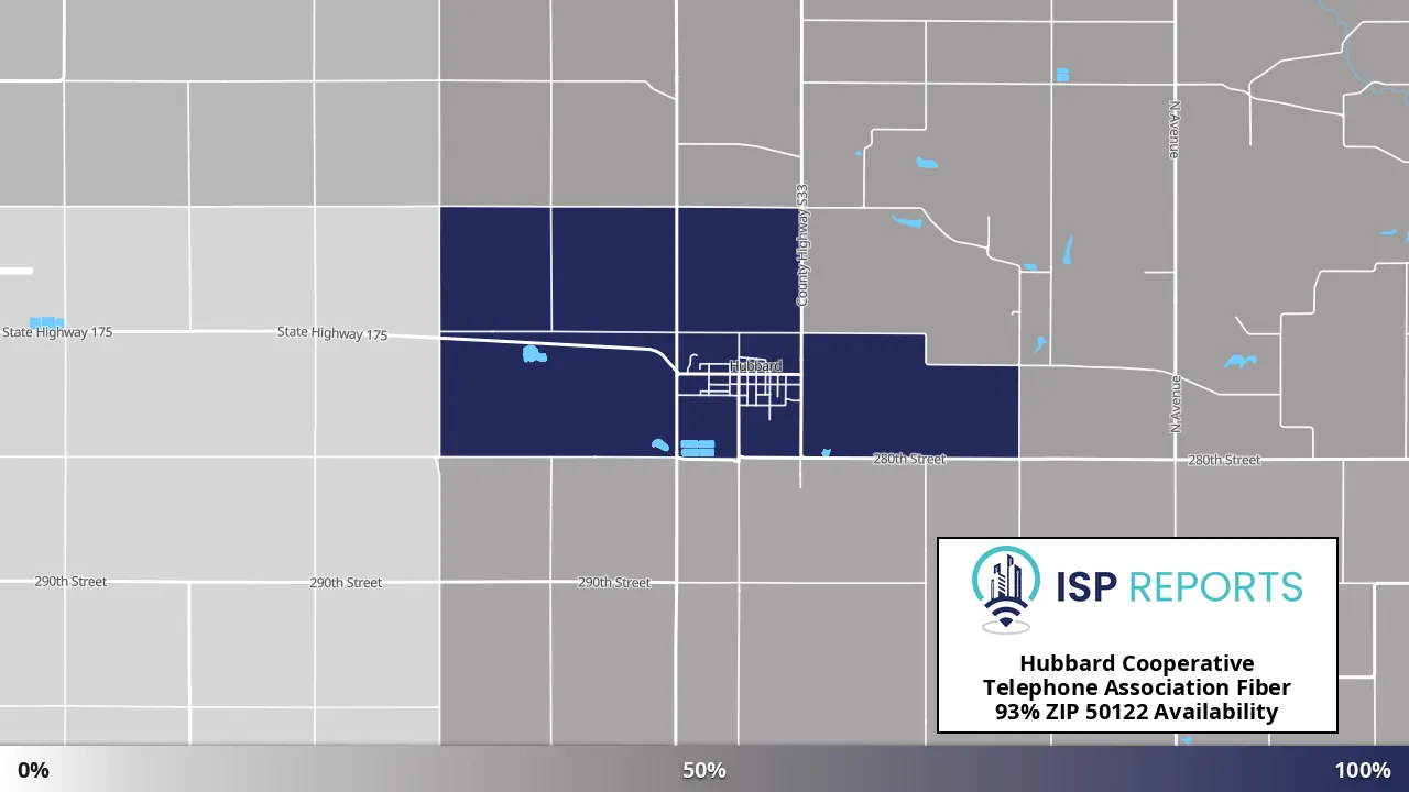 50122, IA map of internet availability