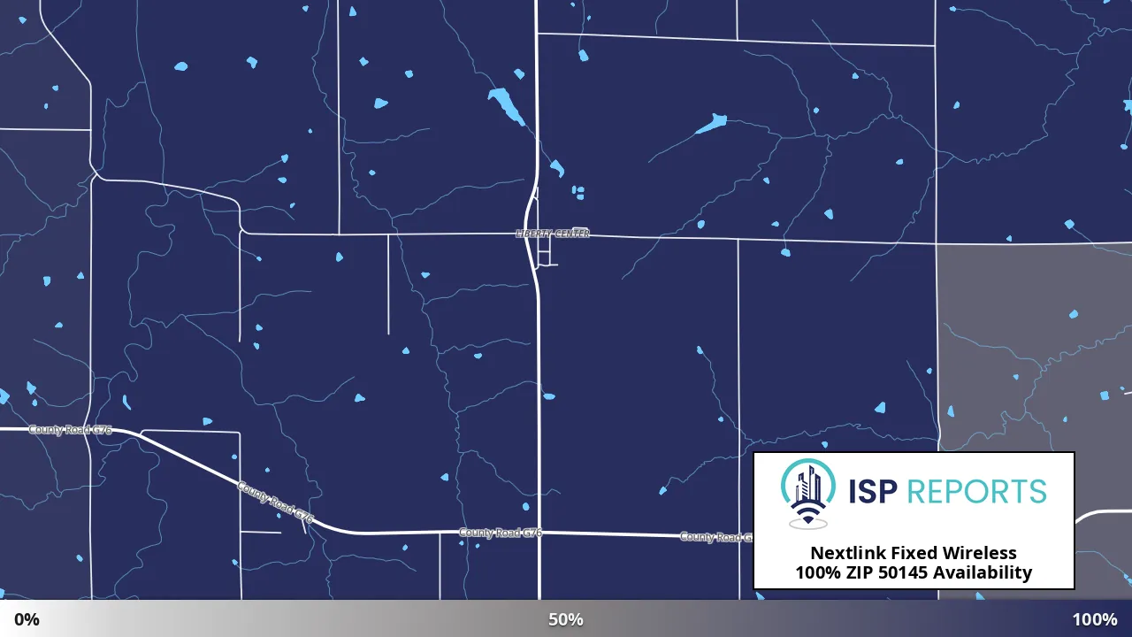 50145, IA map of internet availability