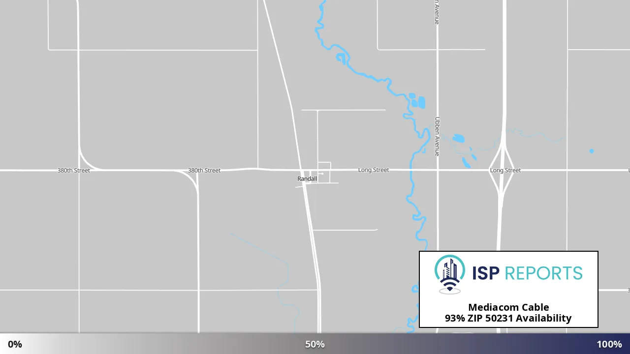 50231, IA map of internet availability