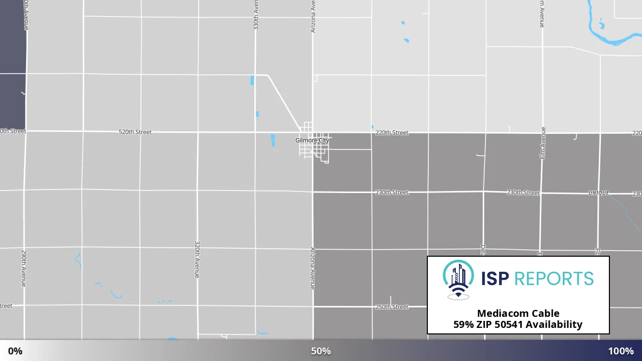 50541, IA map of internet availability