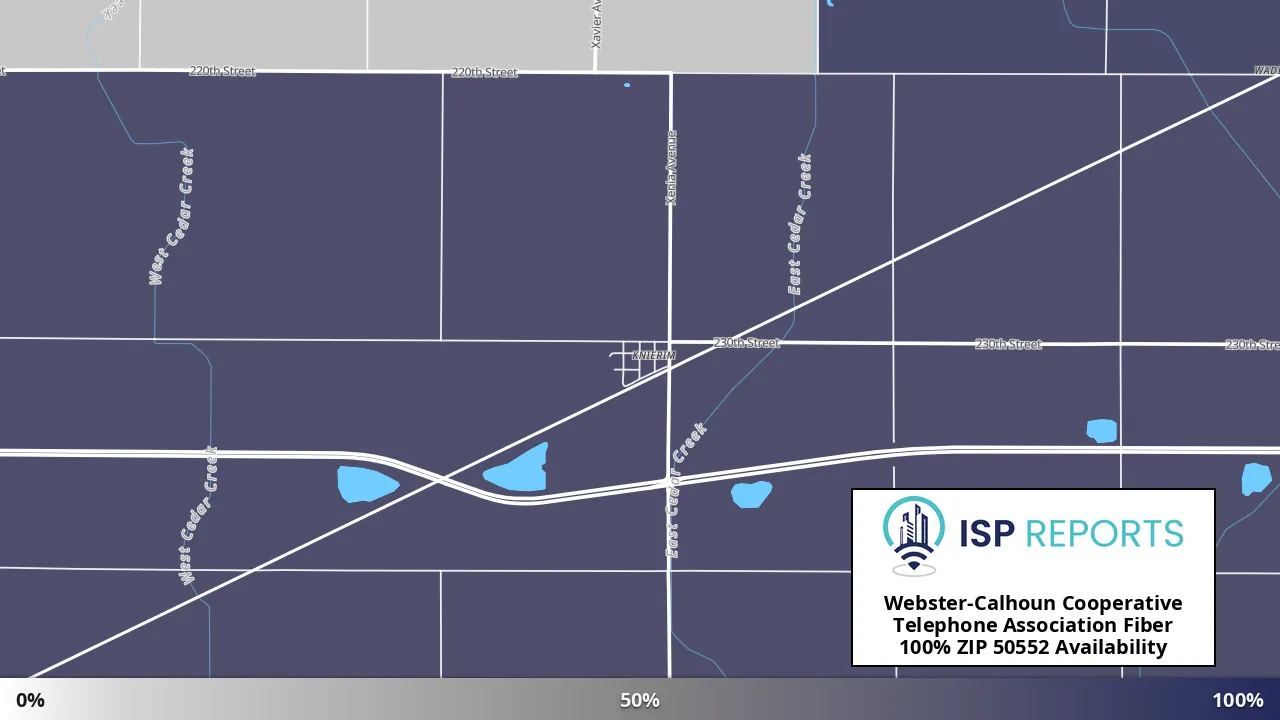 50552, IA map of internet availability