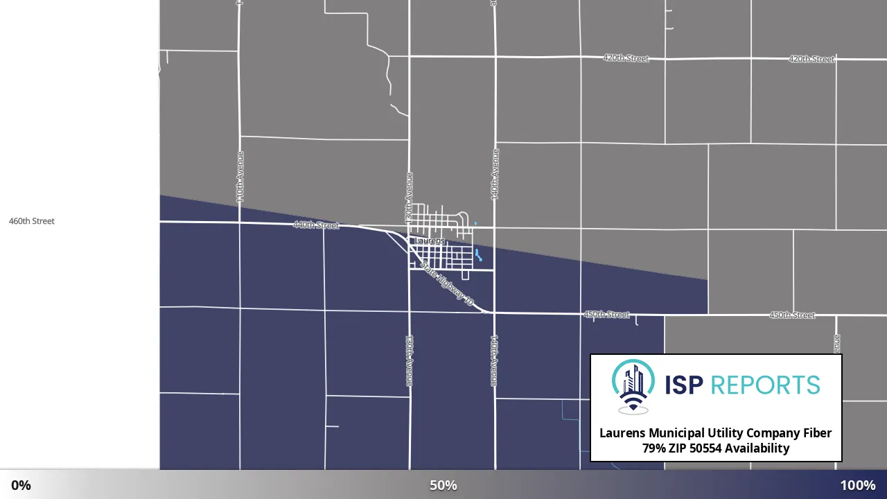 50554, IA map of internet availability
