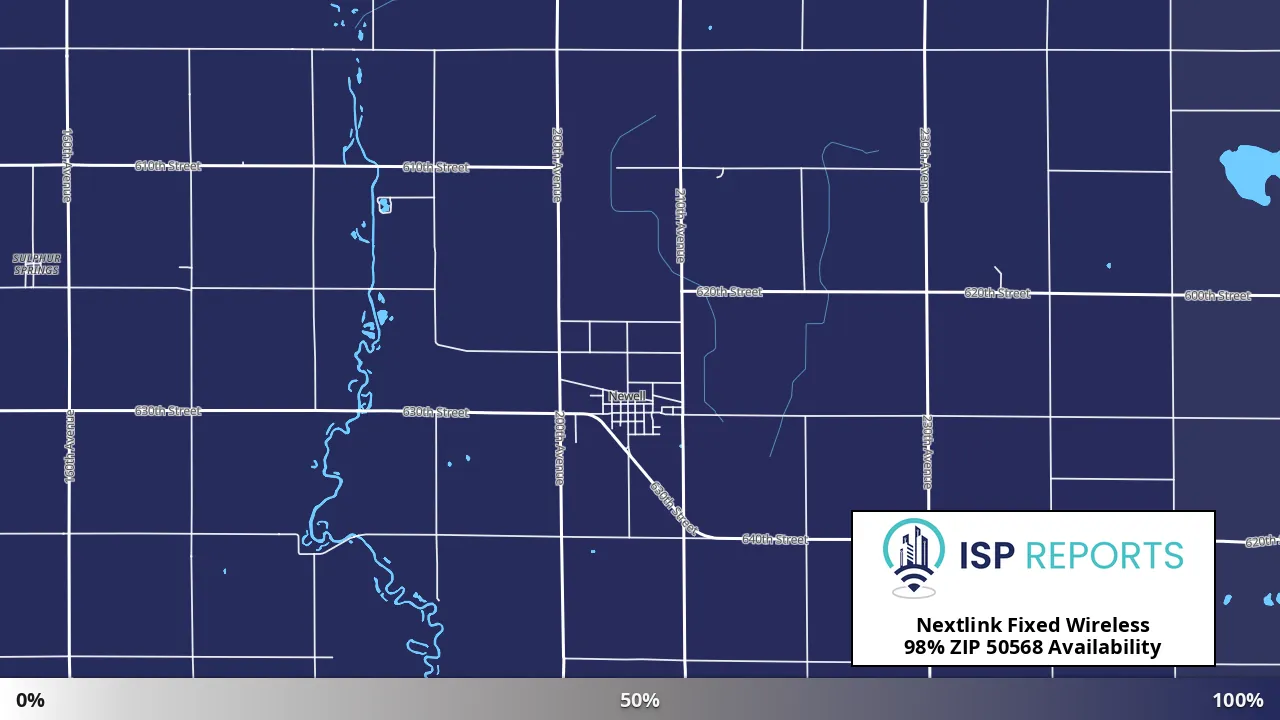 50568, IA map of internet availability