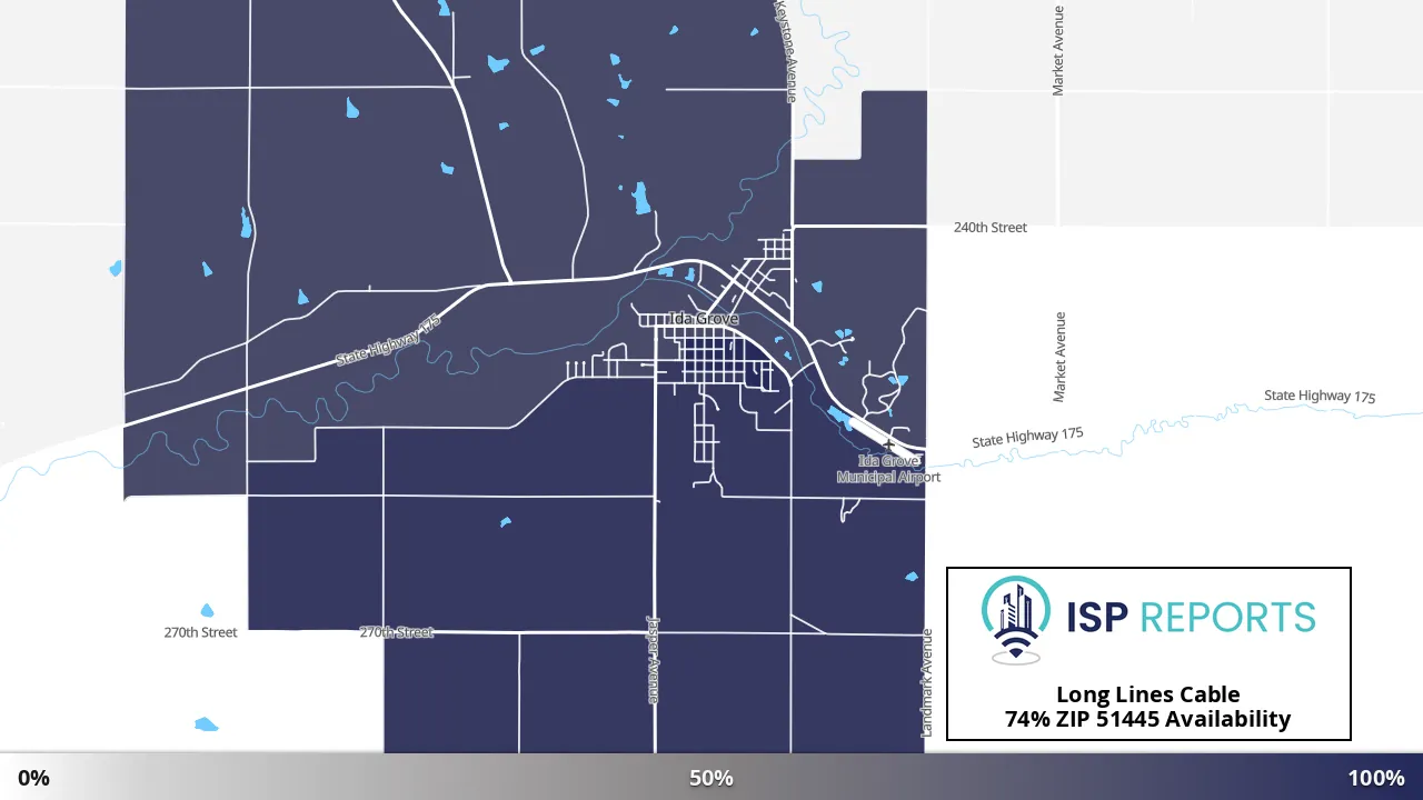 51445, IA map of internet availability