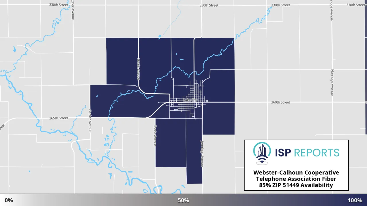 51449, IA map of internet availability