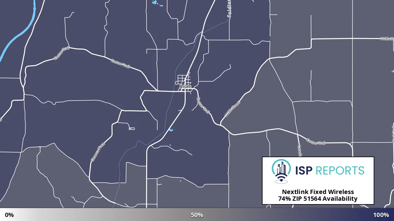 51564, IA map of internet availability