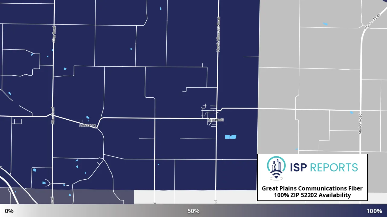 52202, IA map of internet availability