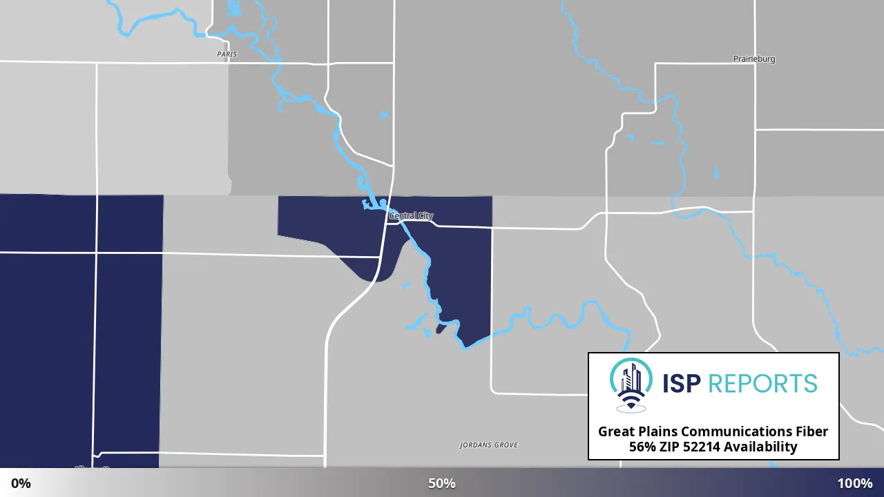 52214, IA map of internet availability