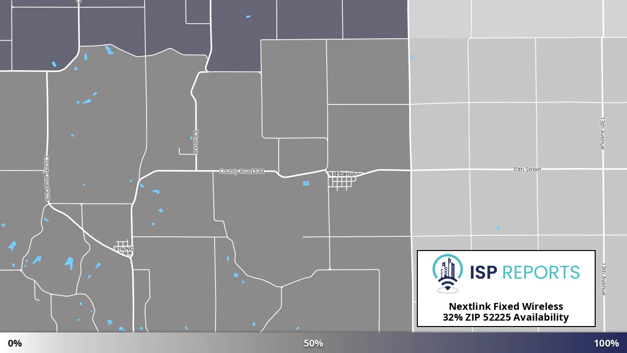 52225, IA map of internet availability