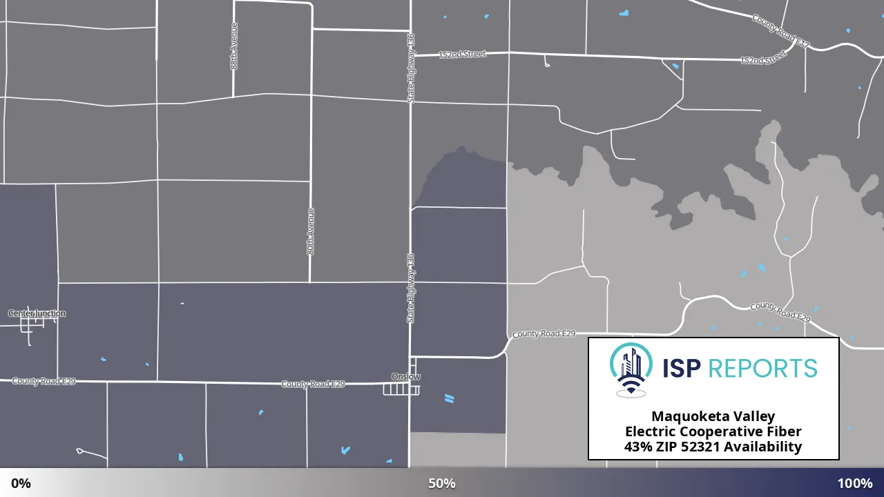 52321, IA map of internet availability