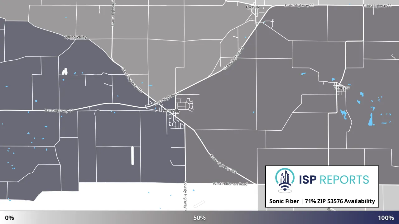 53576, WI map of internet availability