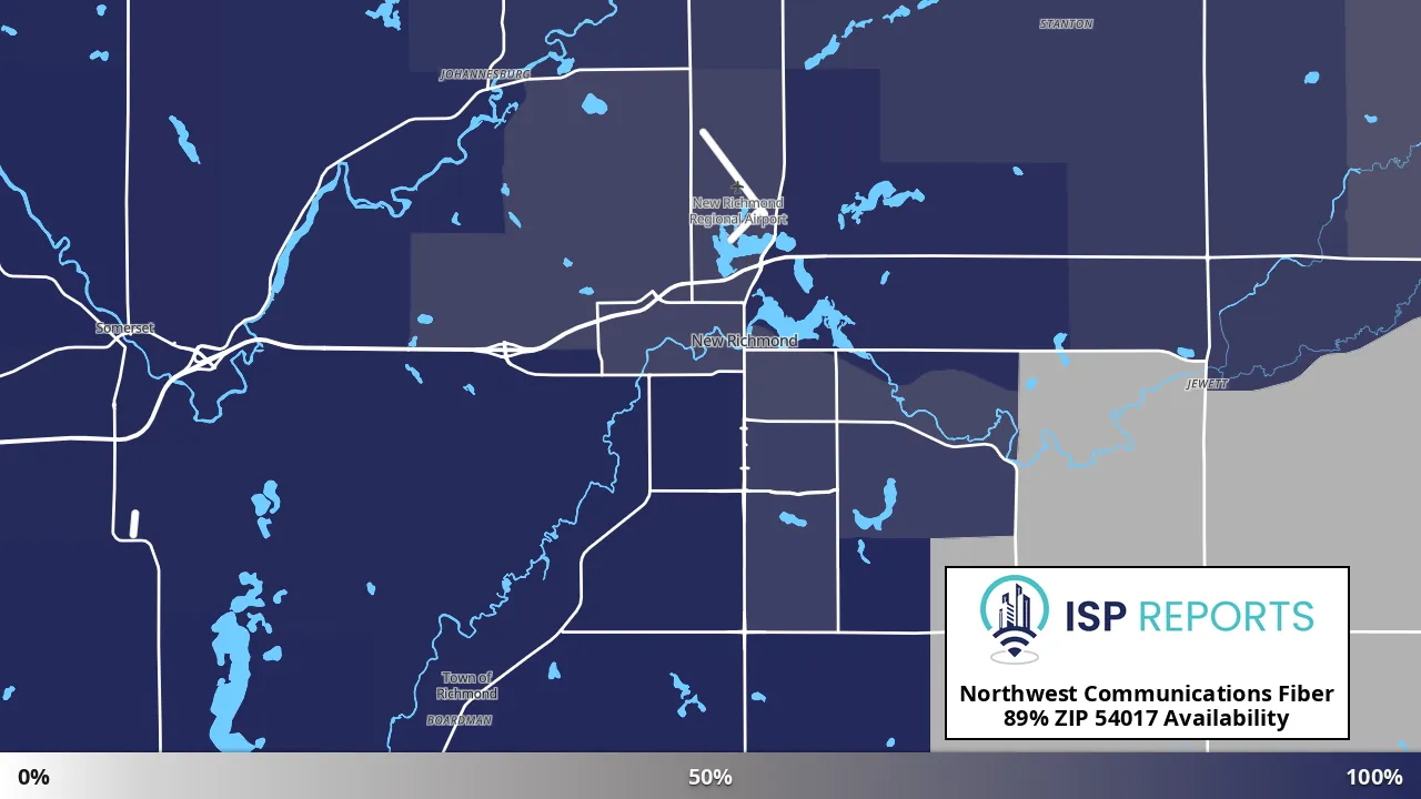 54017, WI map of internet availability