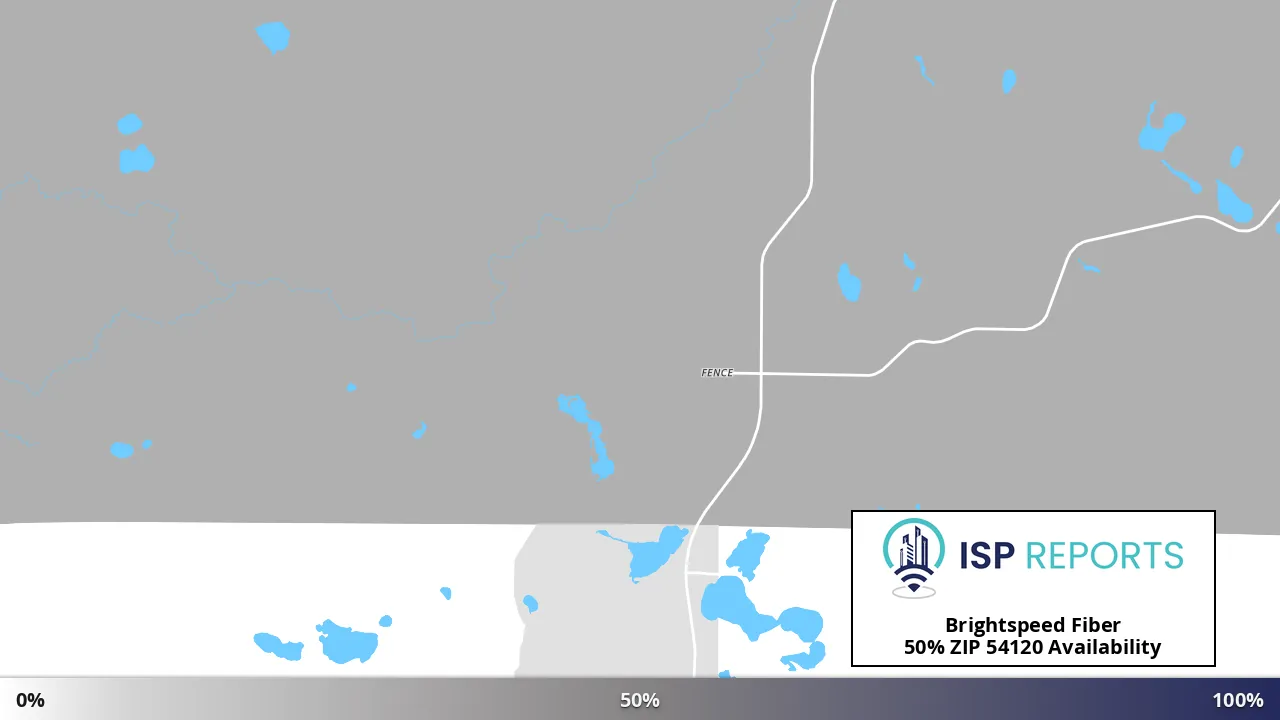 54120, WI map of internet availability