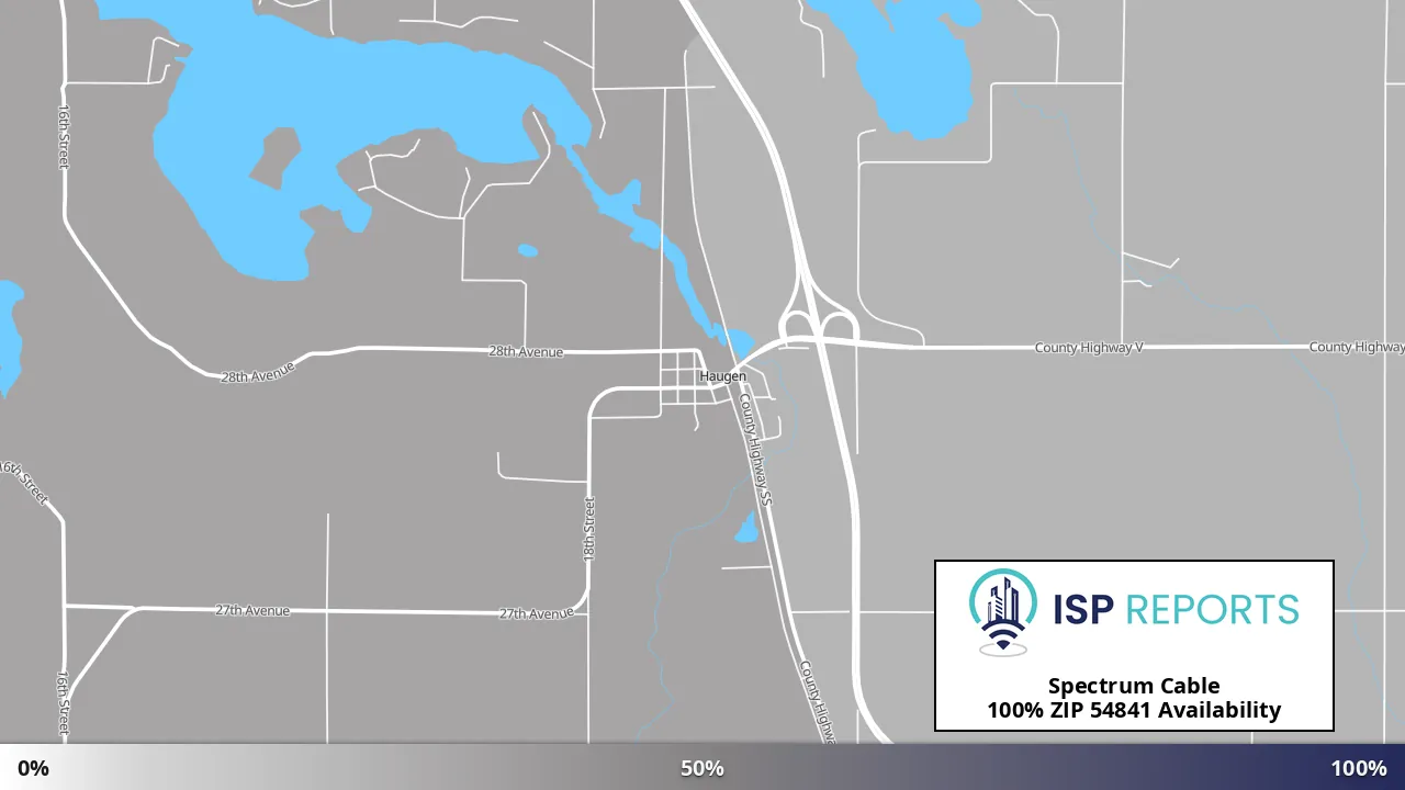 54841, WI map of internet availability