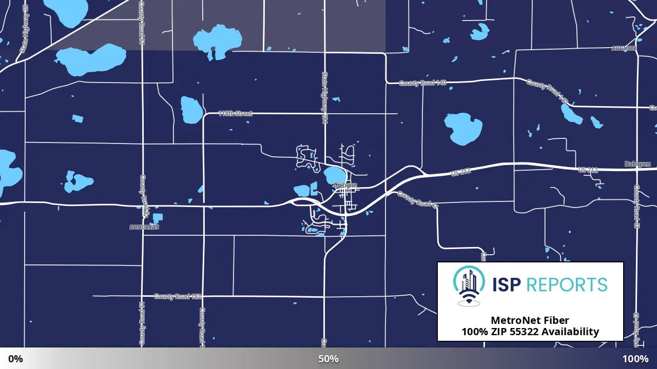 55322, MN map of internet availability