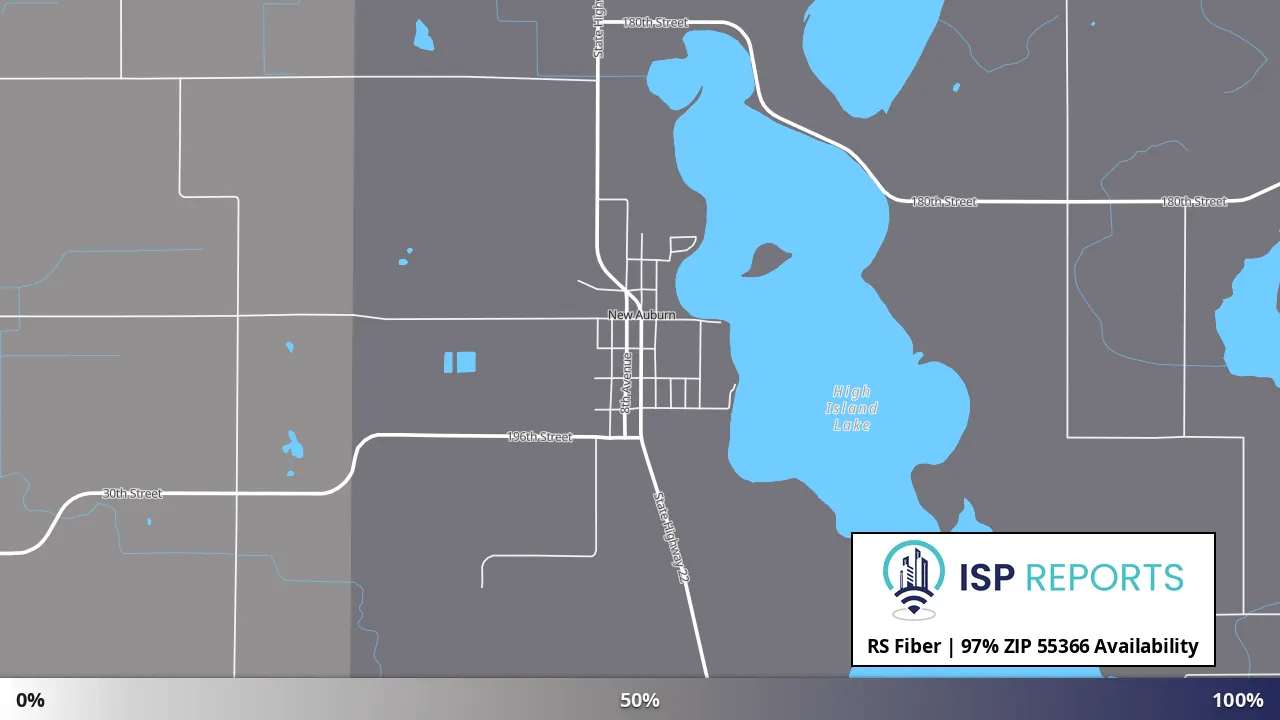 55366, MN map of internet availability