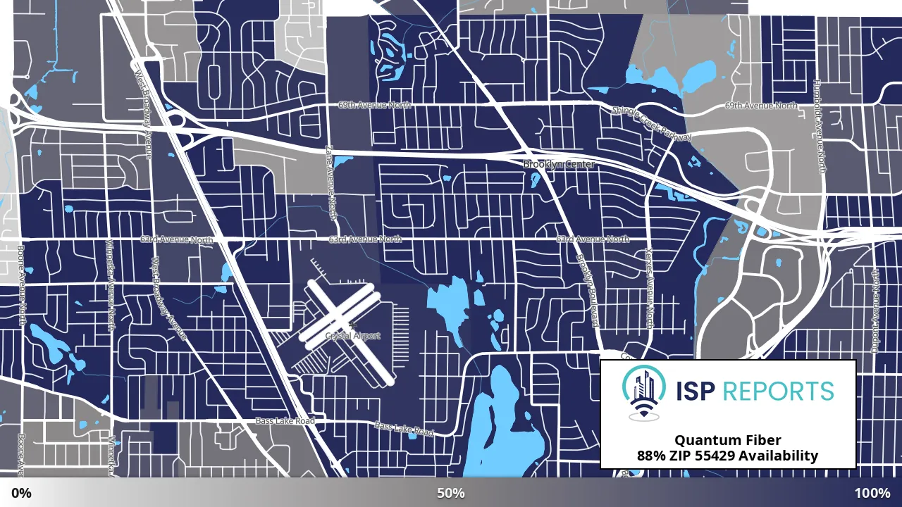 55429, MN map of internet availability