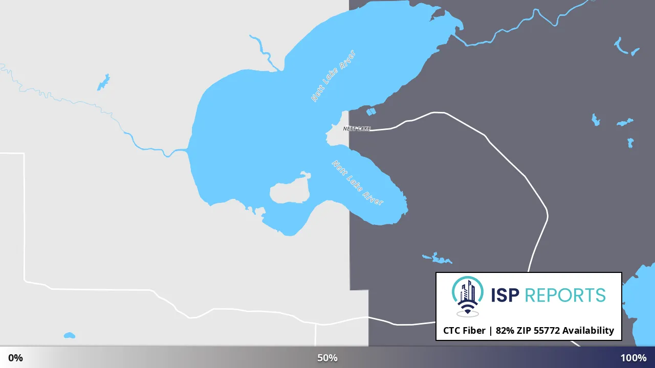 55772, MN map of internet availability